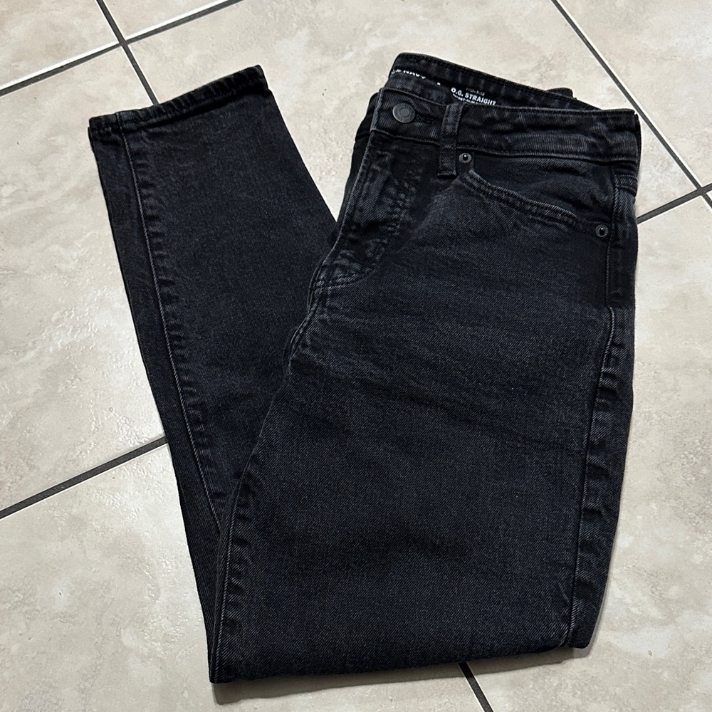 Old Navy women’s black Wash Skinny Jeans